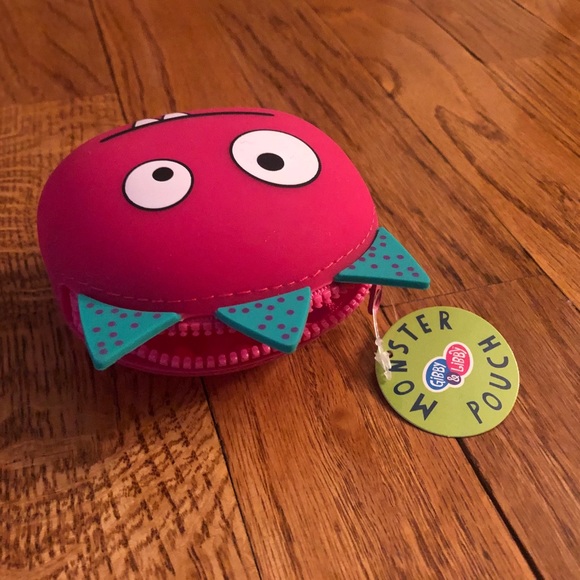 🌟Punch Pink Monster Coin Purse - Picture 4 of 8